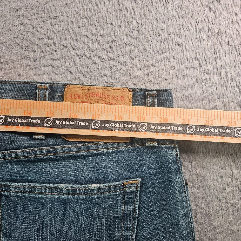 Levi's 559 Jeans Men 40 x 32 Zip Fly Blue Relaxed‎ Straight Leg Blue